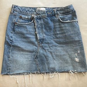 Zara - The Mini Skirt, Asymmetric